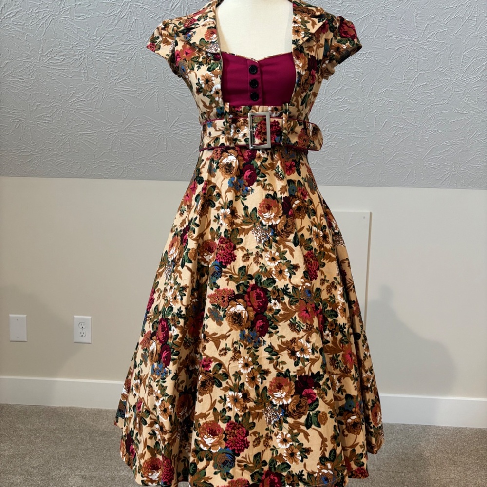 New With Tags! Lindy Bop  Geneva Dress XS TODAY ONLY $35 APRIL 1st!